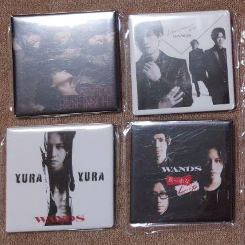 WANDS ジャケットデザイン マグネット 4個セット