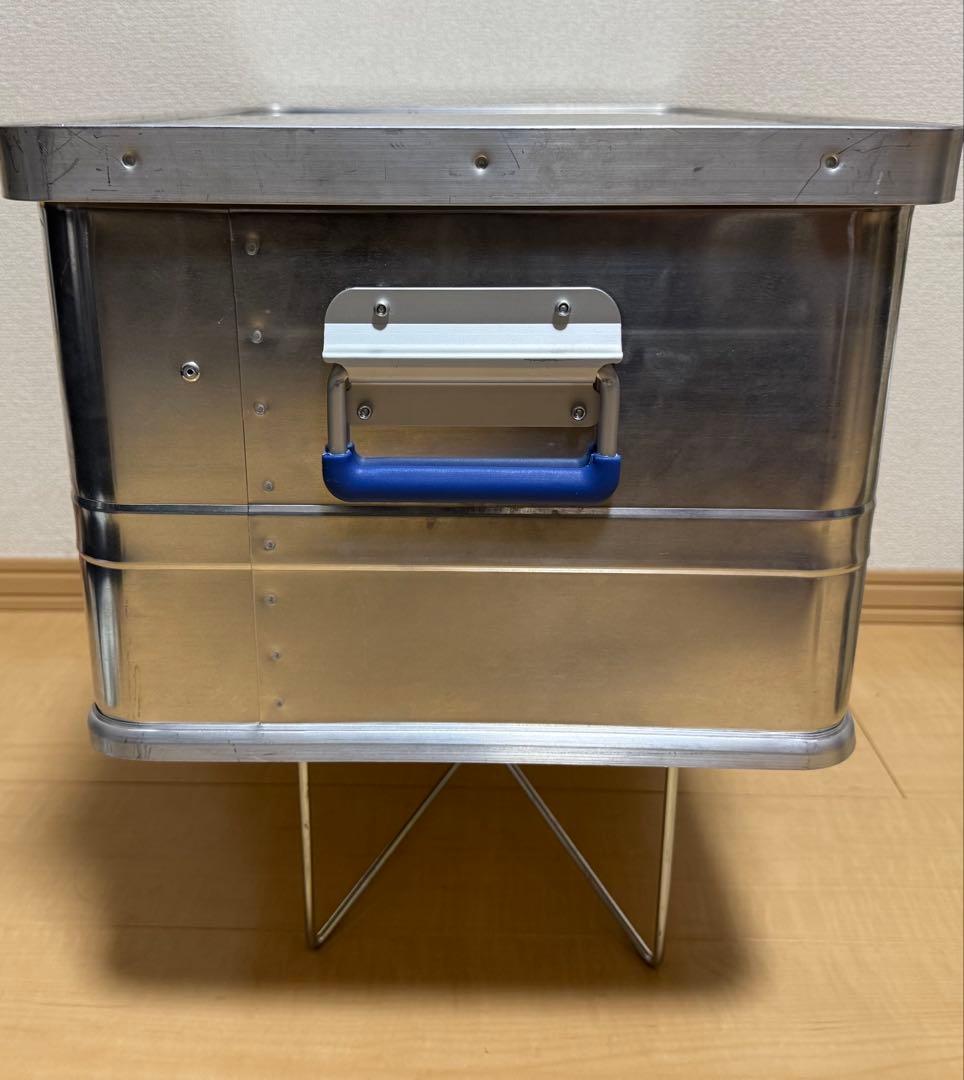 アルテックアルミコンテナ 48L ユニバーサルスタンド付　ステッカーあり