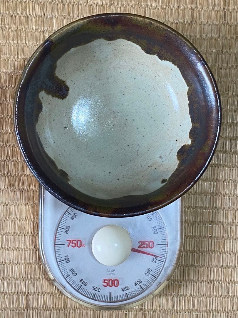 ♦民藝 ぐい呑み 益子焼 流し掛け 酒器 昭和時代初期 作品 古美術 骨董品