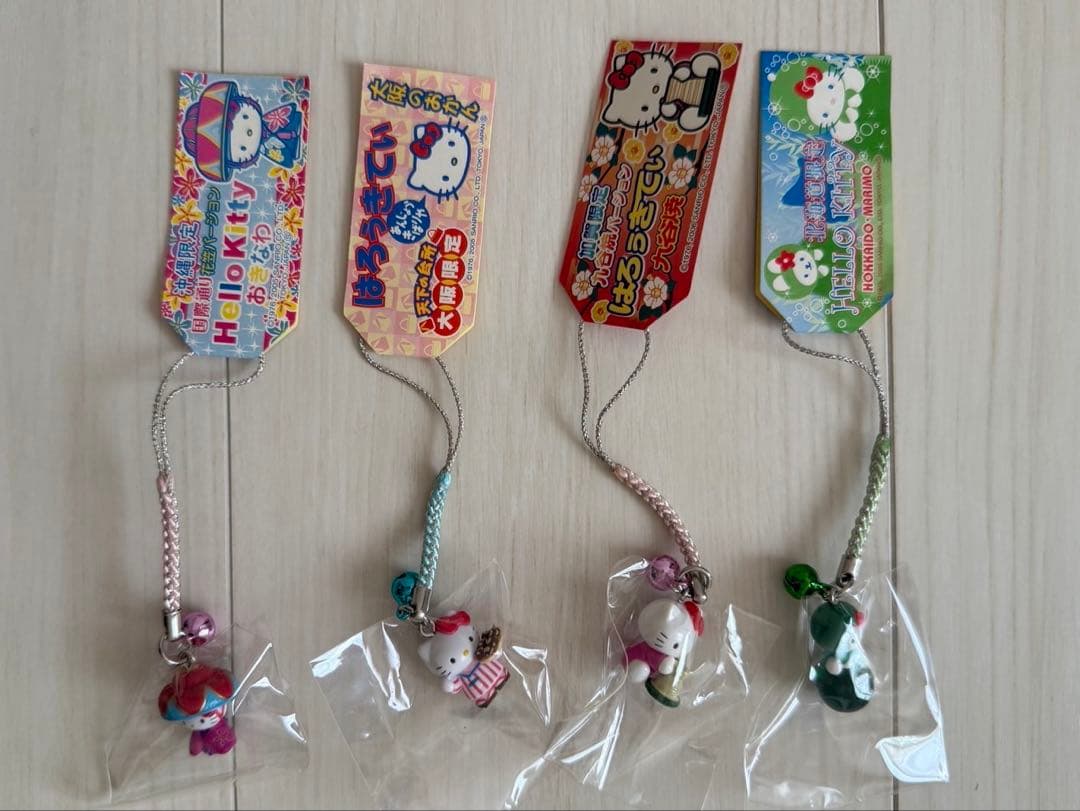 ハローキティ キティちゃん　ご当地ストラップ