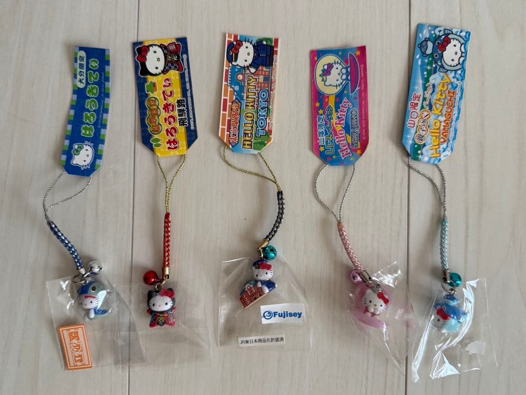 ハローキティ キティちゃん　ご当地ストラップ