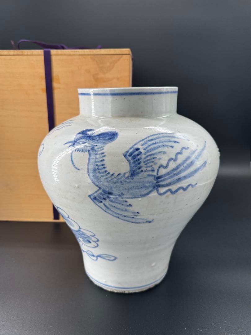 伊万里　壺　箱付　時代物