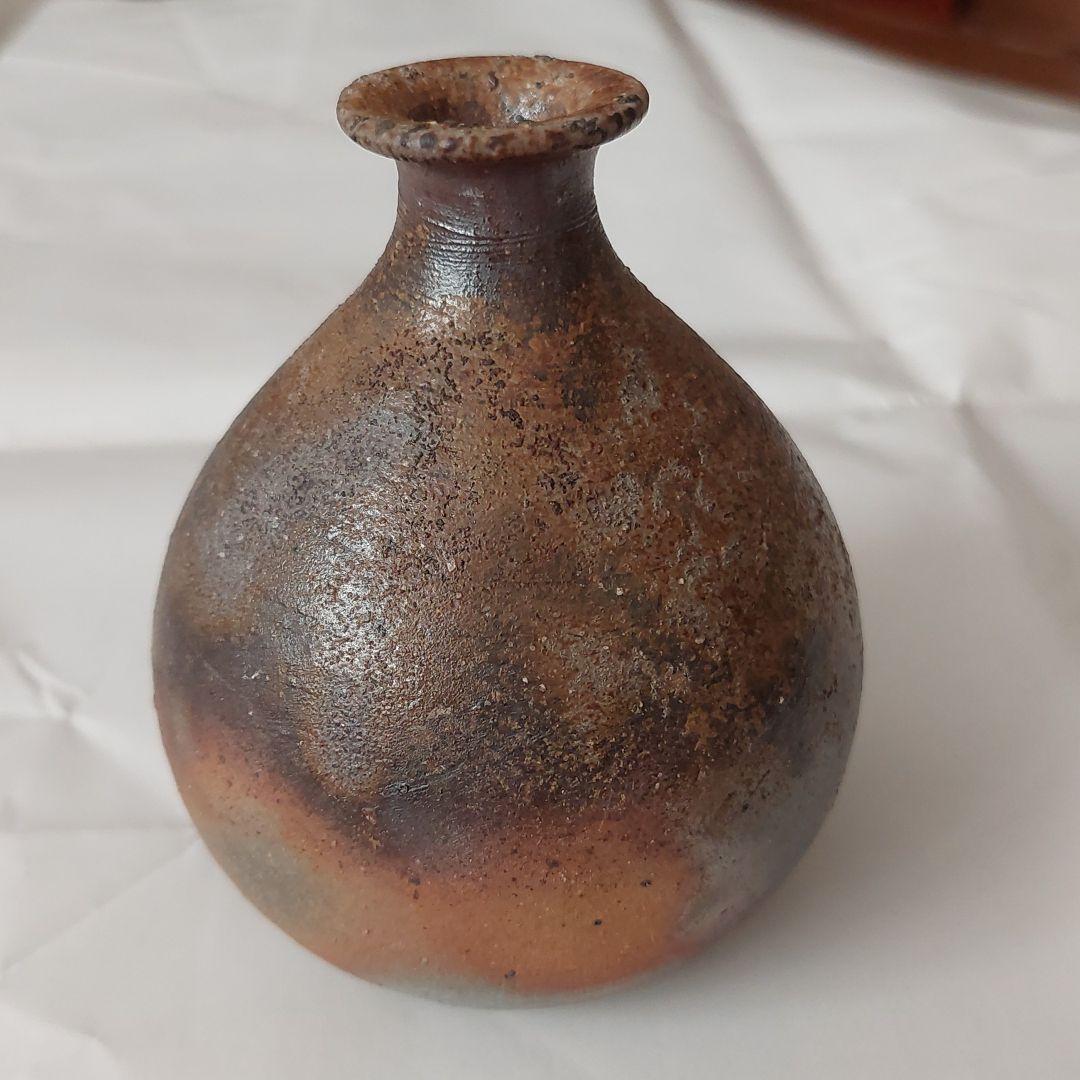 備前焼　徳利　伊勢崎満作