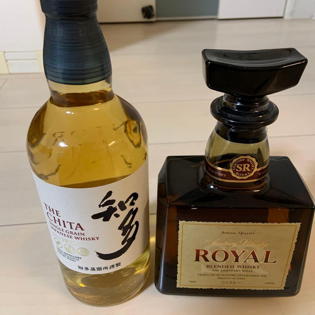 サントリー 知多ウイスキー & ロイヤルブレンデッドウイスキー セット