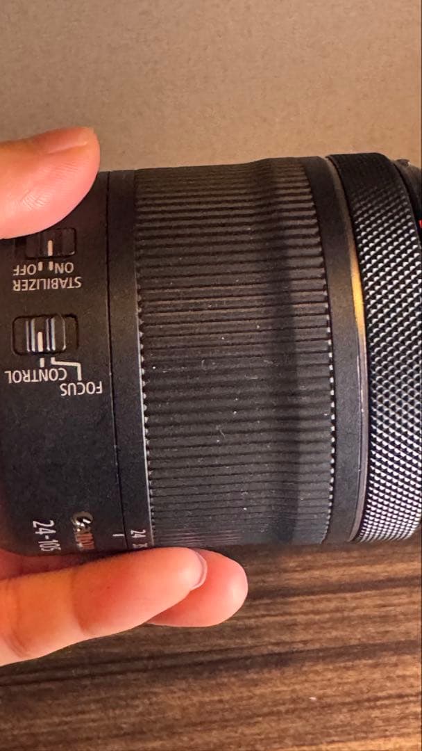 レンズ(ズーム) CANON rf24-105mm f4-7.1 is stm