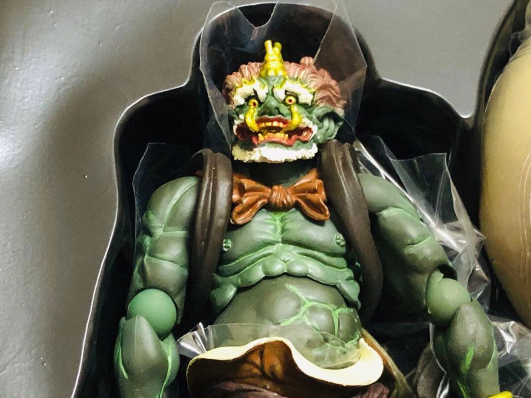 未使用　リボルテックタケヤ　TAKEYA 009　風神　仏像　フィギュア　海洋堂