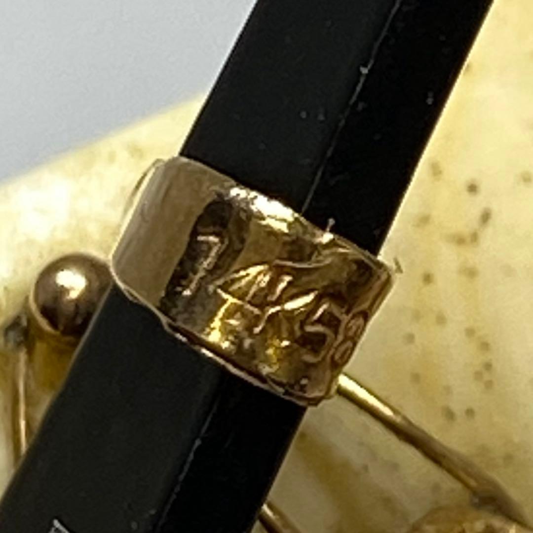 k18/14k585 刻印　極上　アクセサリー　13.9g 東K7-1222ア㉟