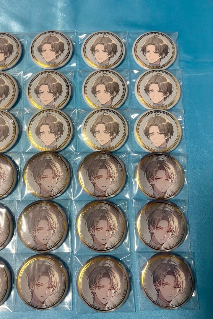 にじさんじ ROF-MAO 加賀美ハヤト トランプモチーフ 缶バッジ 30点