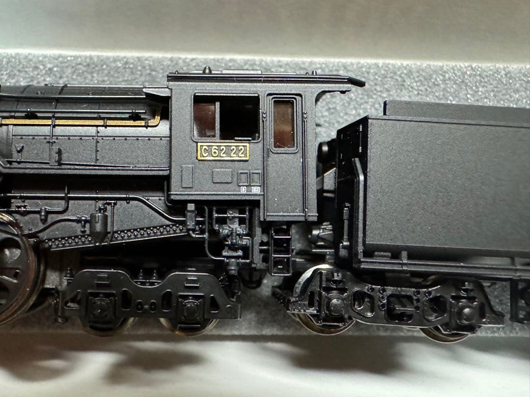 KATO 2017-6 C62 常磐形 ゆうづる牽引機　22号機パーツ取り付け済