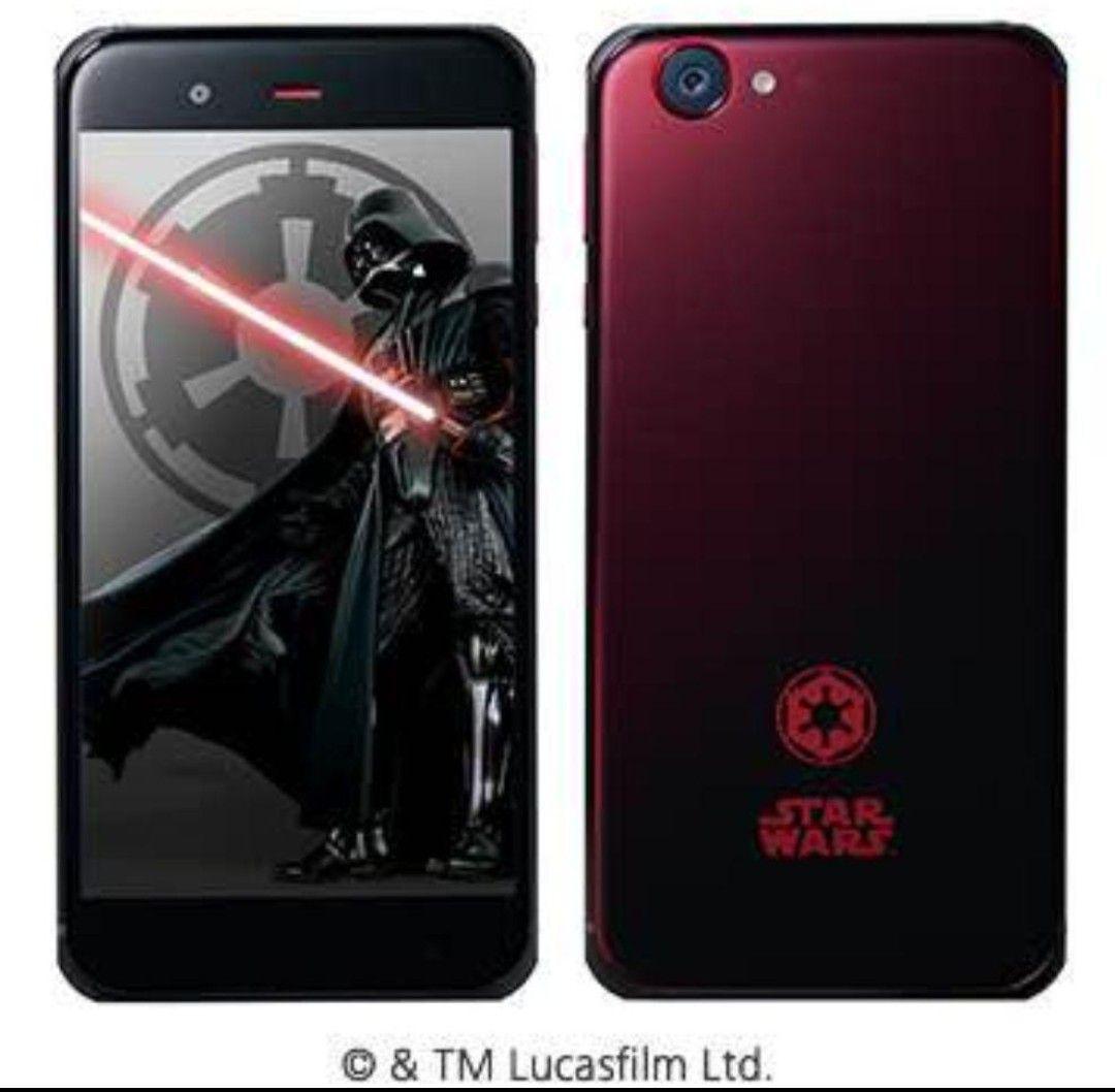 AQUOS Androidソフトバンク限定スターウォーズ/White＋Black