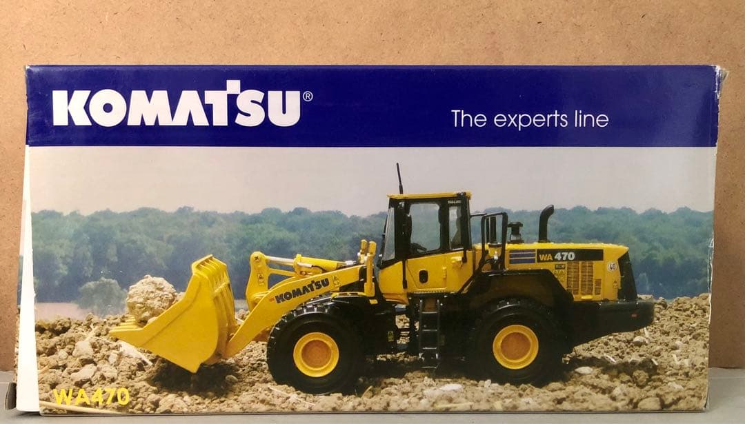 コマツKOMATSU WA470 ホイールローダー1/50新品未使用品✨