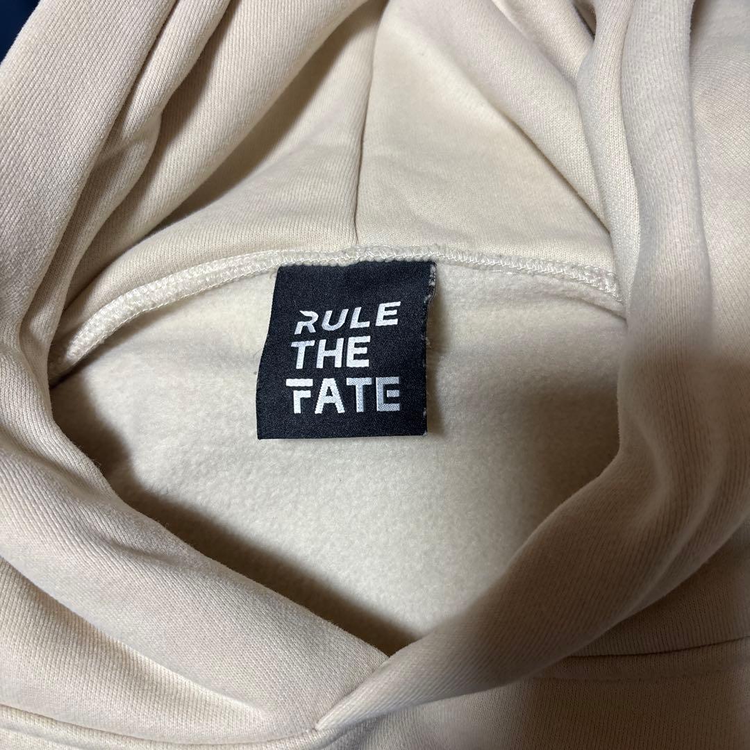 値下げ マイファスHiro RULE THE FATE 裏起毛フーディベージュR