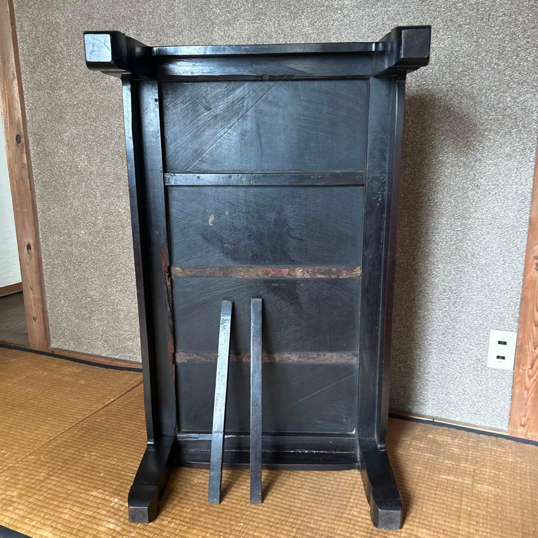 木製ダークブラウンテーブル 約101cm61cm高さ30cm