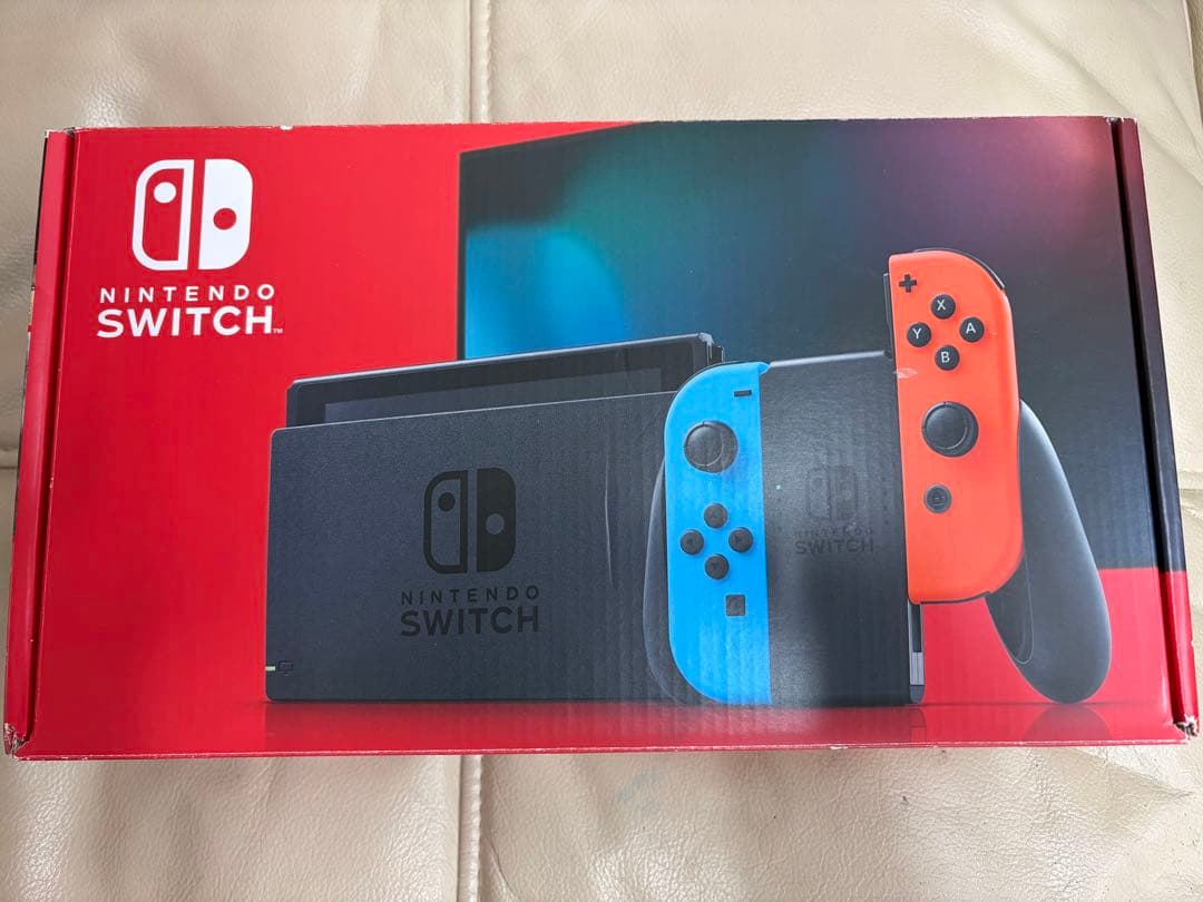 【新品】Nintendo Switch 本体 青/オレンジ Joy-Con