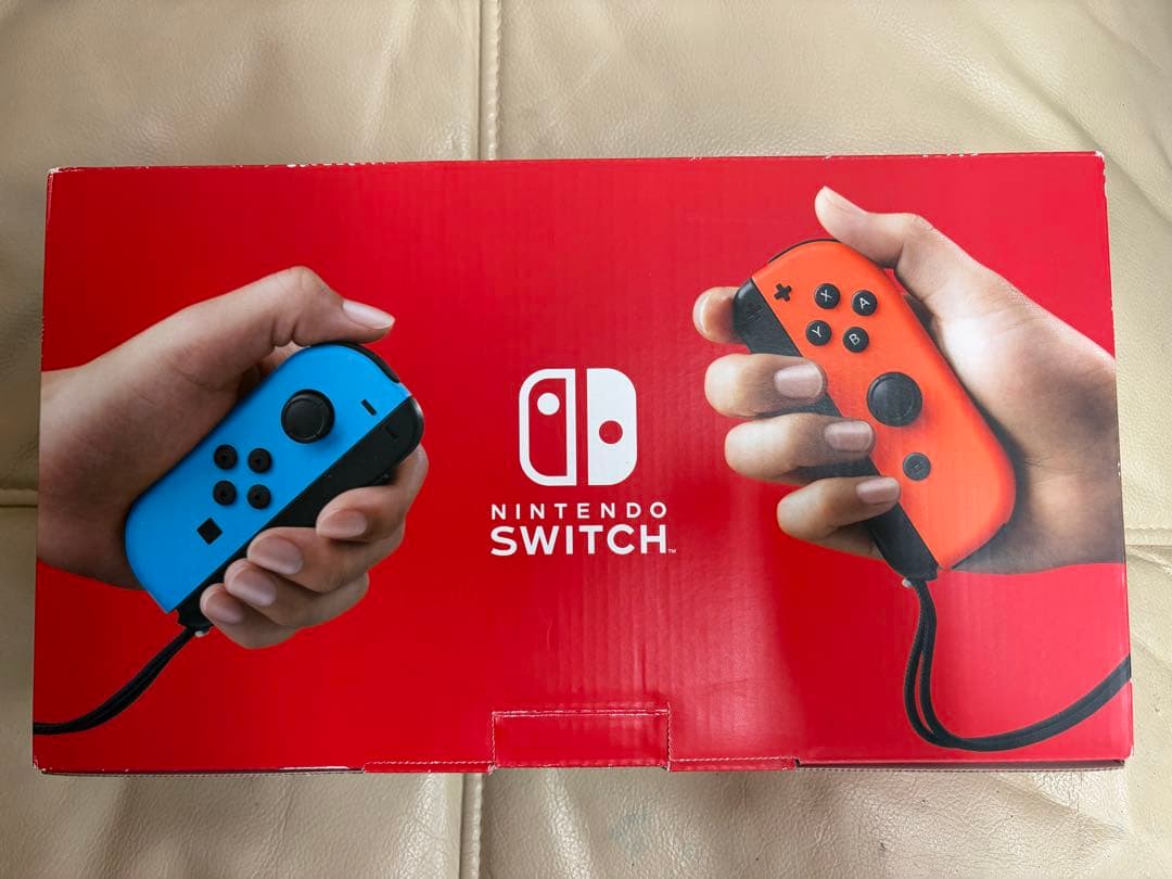 【新品】Nintendo Switch 本体 青/オレンジ Joy-Con