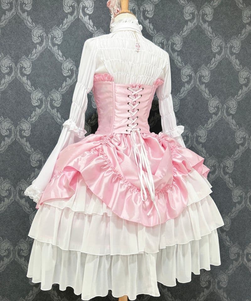 ATELIER PIERROT☆Bustle Corset Dress☆ピンク