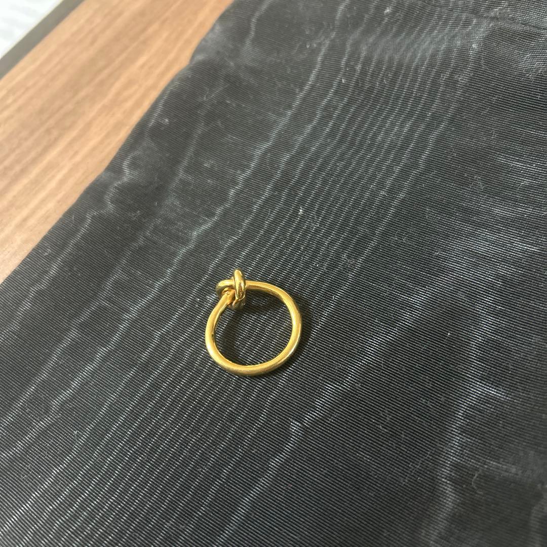 値下げ！セリーヌ　ノットリング　13号　CELINE