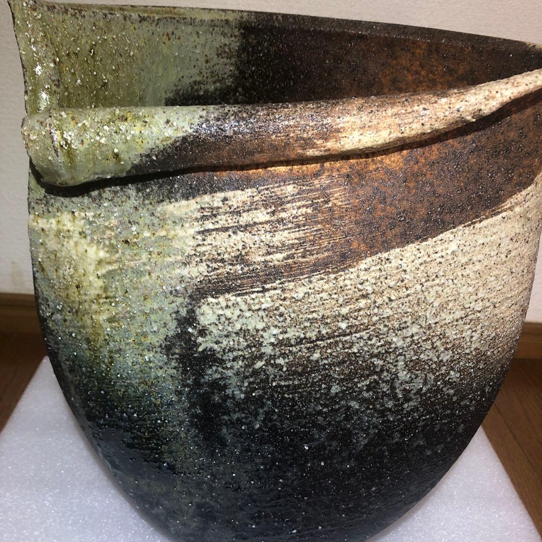 花瓶　陶器　花器　信楽焼　華道　いけばな