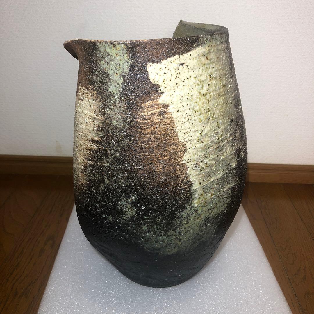 花瓶　陶器　花器　信楽焼　華道　いけばな