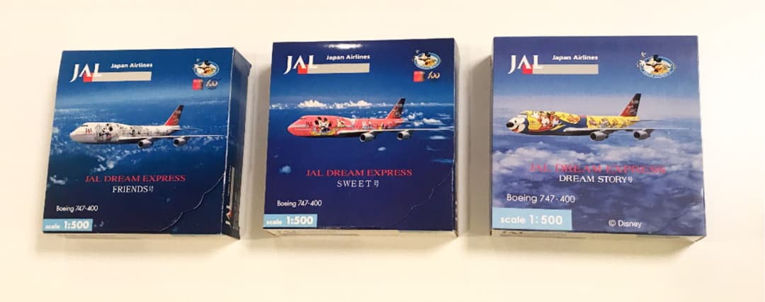航空機・ヘリコプター herpa JAL Dream Express