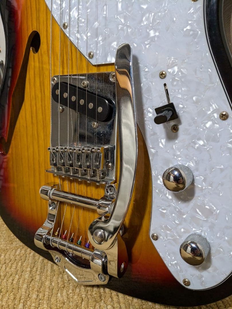 SX Telecaster Thinline (改造)