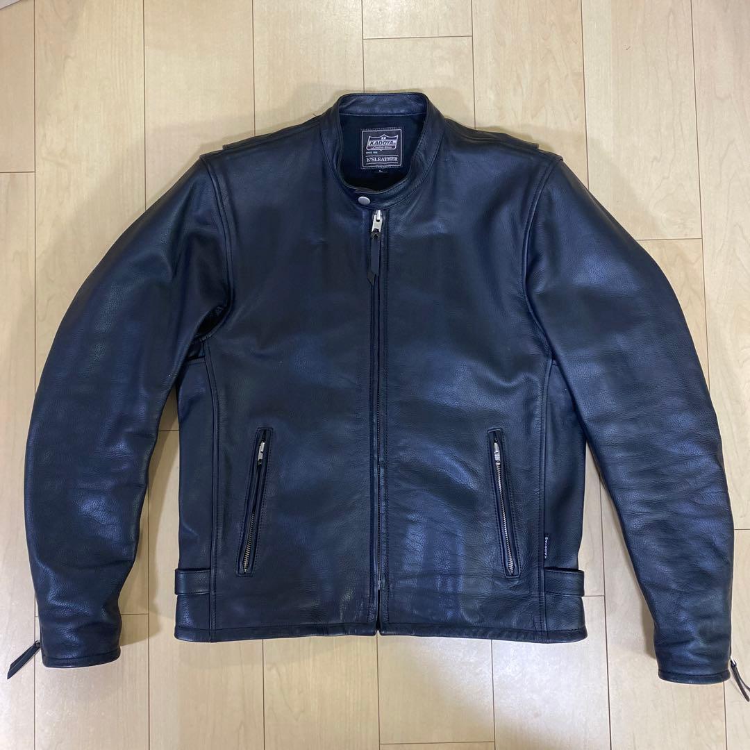 KADOYA レザージャケット　K’S LEATHER　専用メンテオイル付き