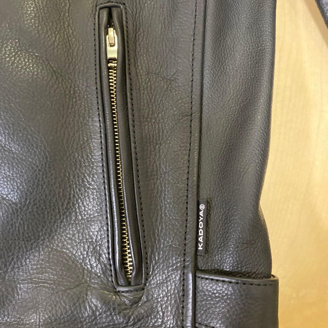 KADOYA レザージャケット　K’S LEATHER　専用メンテオイル付き