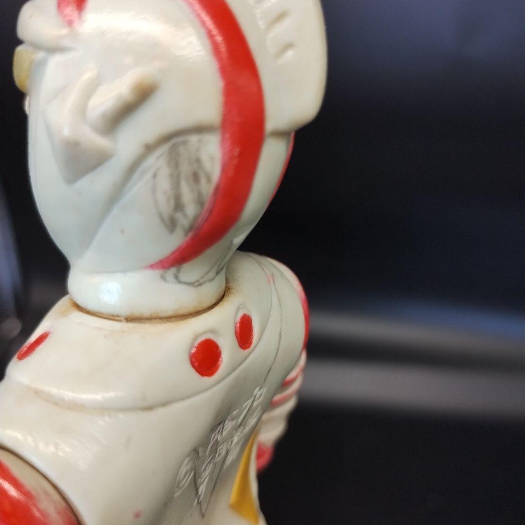 万創　ジャンボーグエース　当時物　美品　昭和レトロソフビ 希少　約20cm