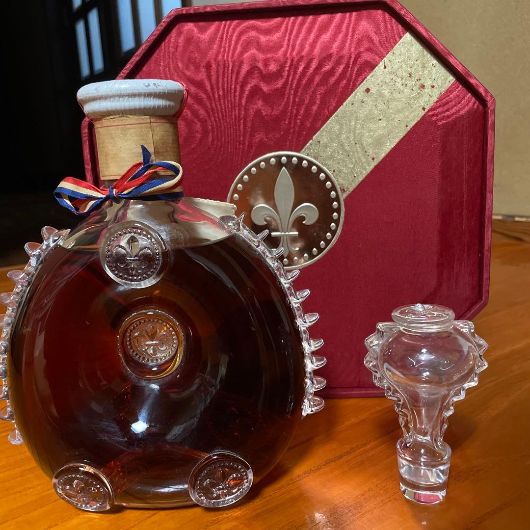 未開栓　古酒 レミーマルタン ルイ13世 箱あり　栓あり　箱に染み有り