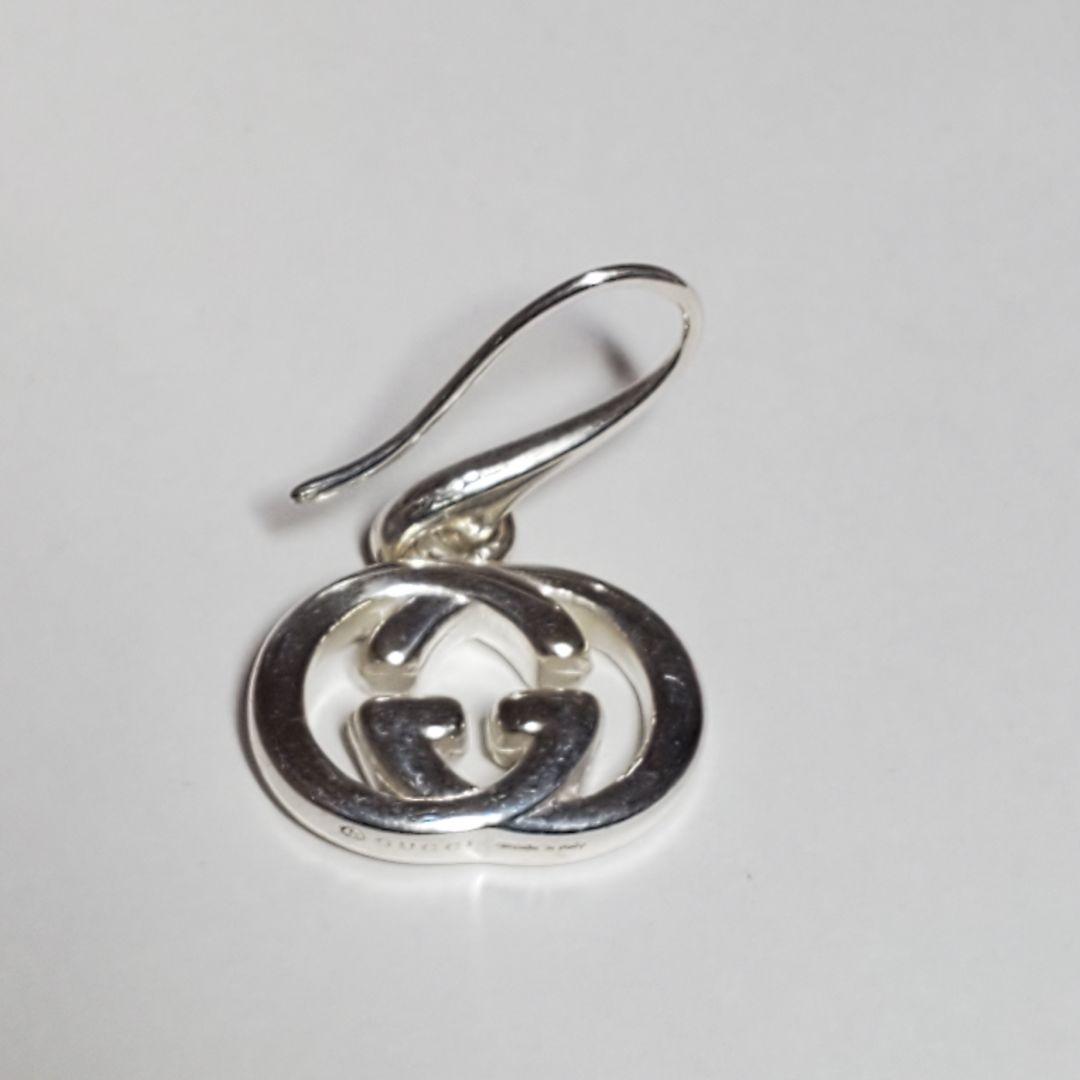 【美品☆洗浄済☆即日発送】GUCCI ピアスインターロッキングG フックa033