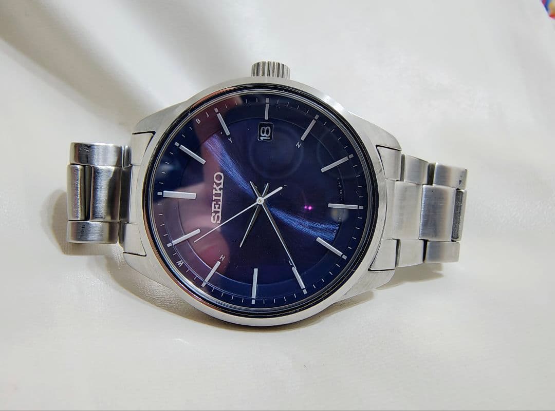 SEIKO SBTM231　7B24　電波ソーラー腕時計　セイコー