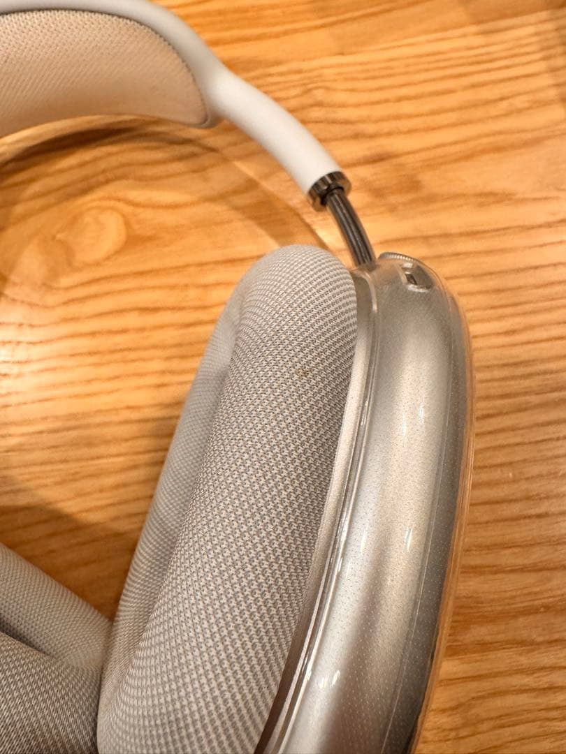 AirPods Max シルバー（クリアカバー付き）