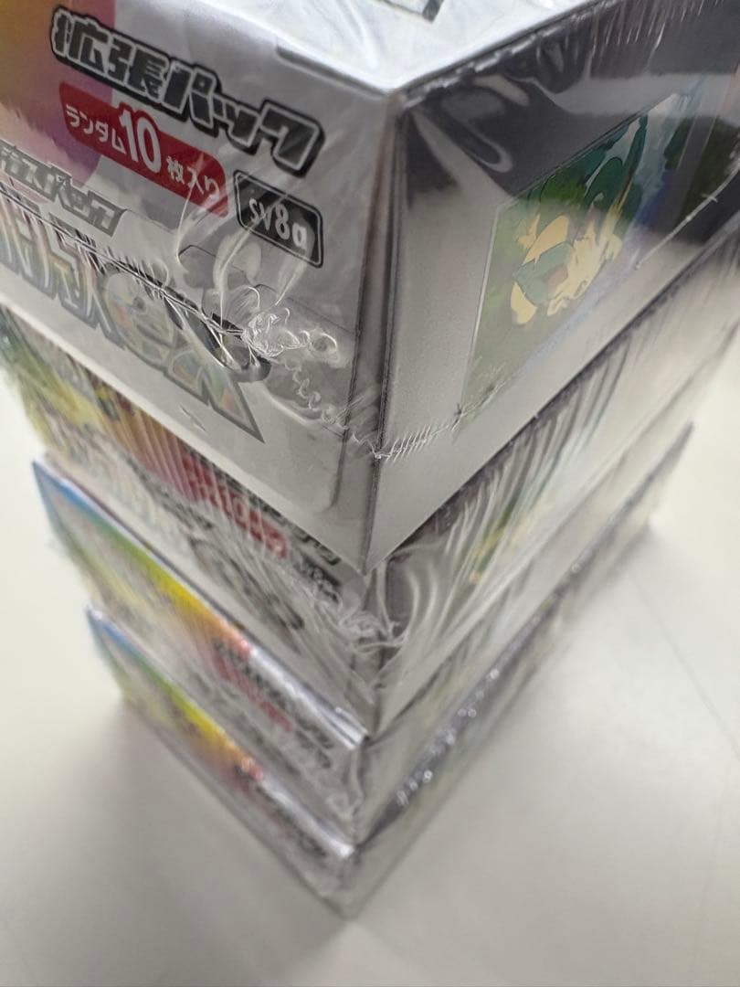 【新品未開封】ポケモンカード　テラスタルフェスEX 4BOXシュリンク付き