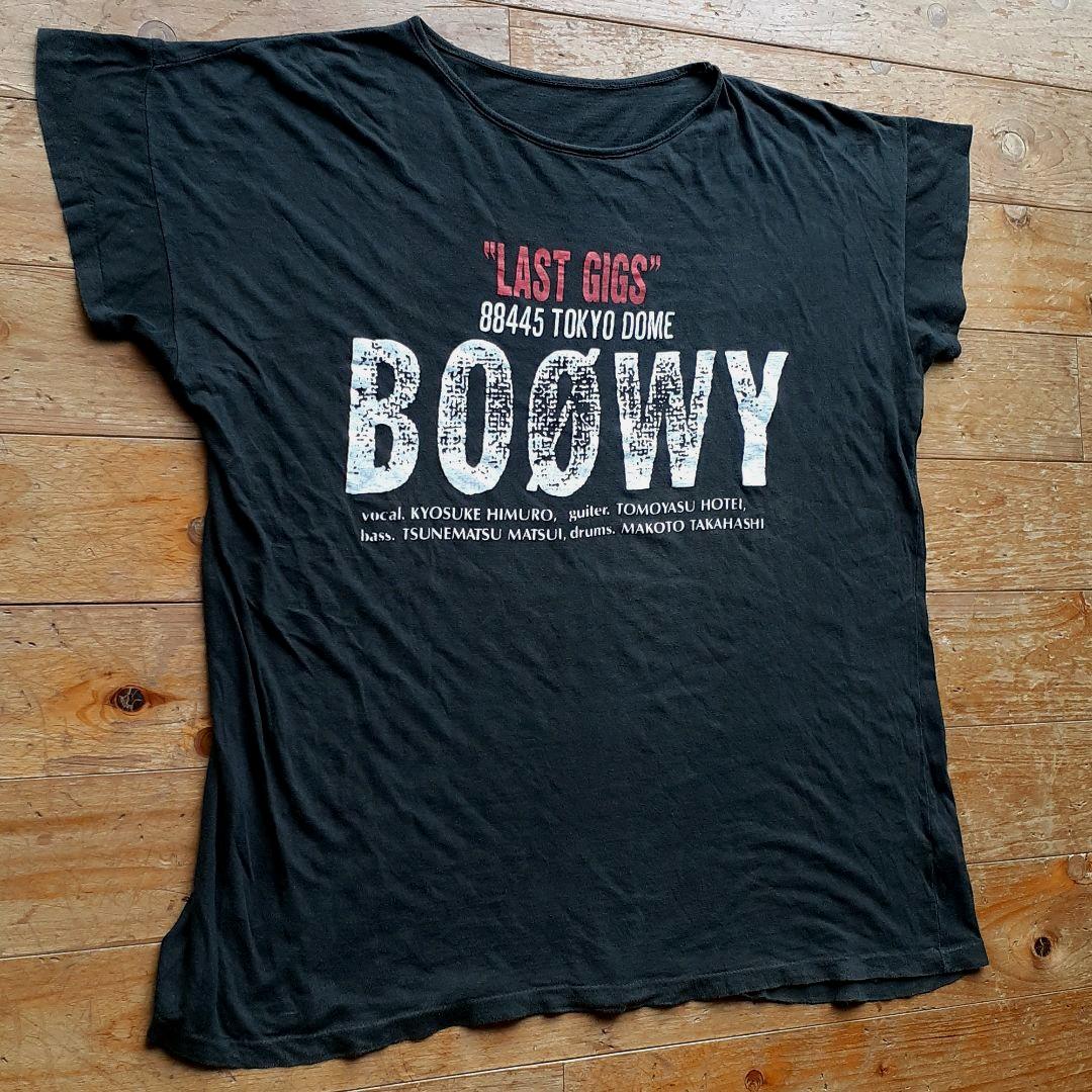 BOØWY Tシャツ「TOKYO DOME1988年製ビンテージTシャツ」‼️