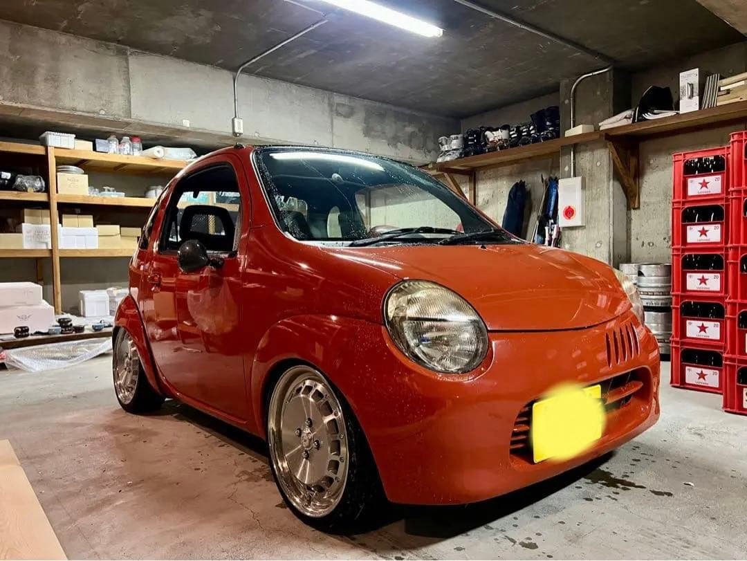 スズキ　ツイン　カスタムカー　低走行車