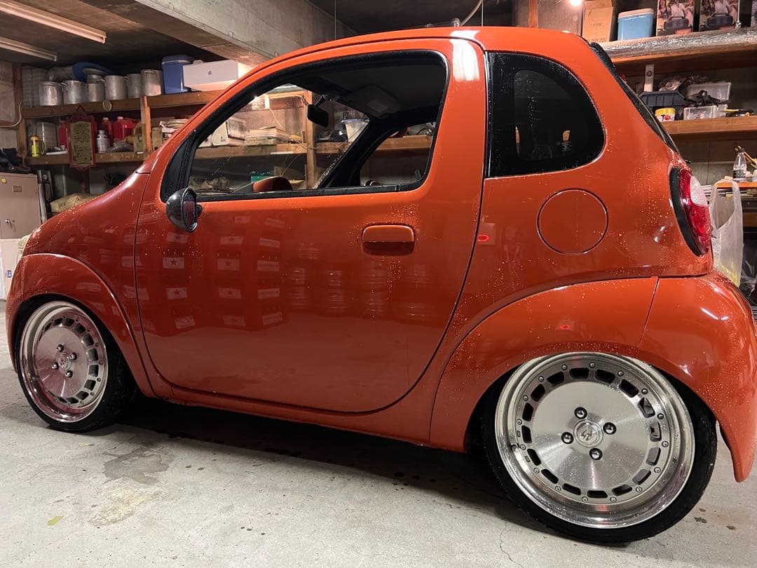 スズキ　ツイン　カスタムカー　低走行車