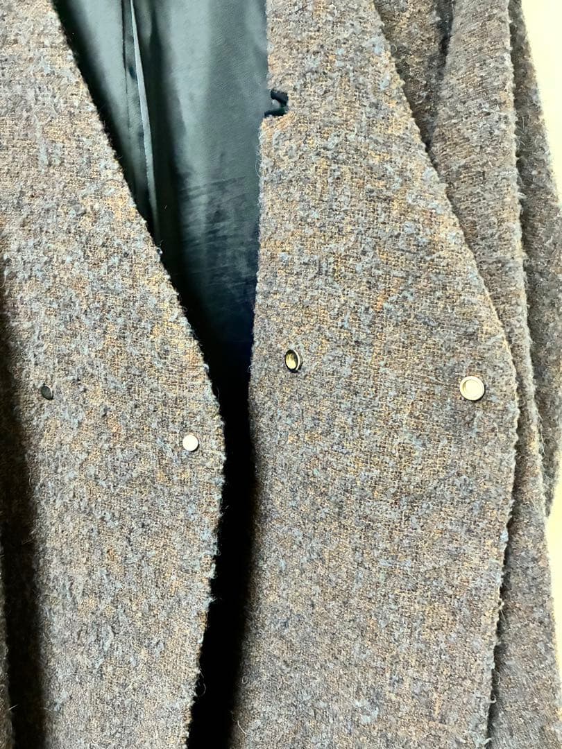 MAISON SPECIAL 《ユニセックスアイテム》ノーカラーコート