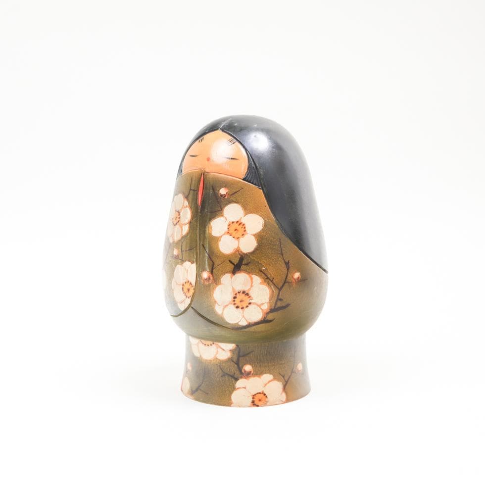 創作こけし 青木蓼華 梅園 郷土玩具