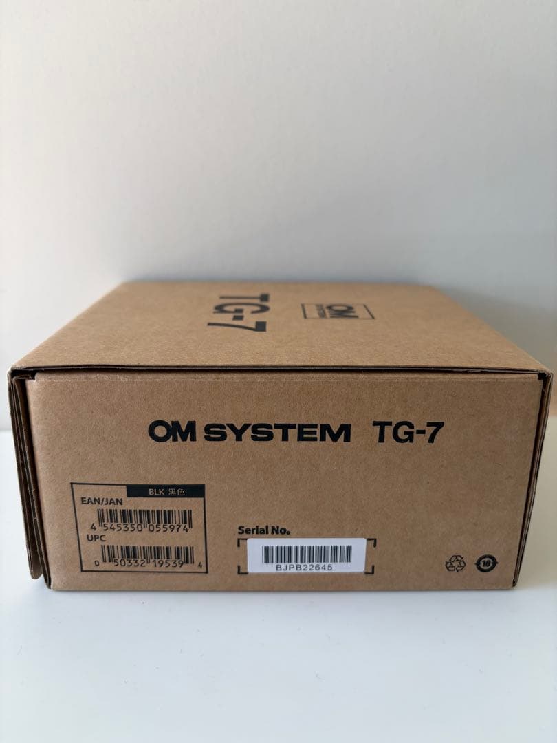 OM SYSTEM TG-7 コンパクトデジタルカメラ (ブラック)