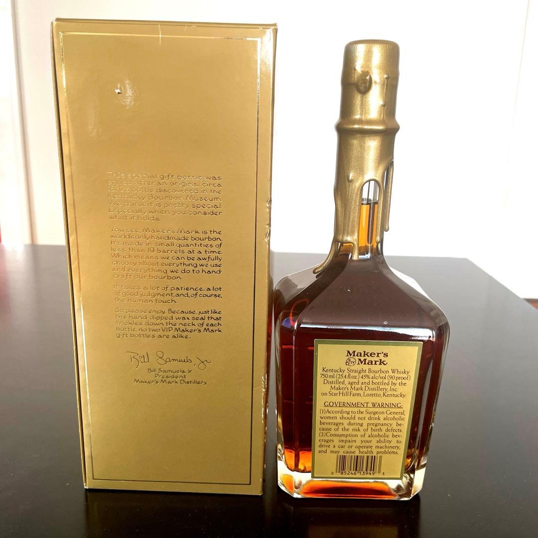 メーカーズマーク⭐︎ゴールドトップ⭐︎未開封⭐︎箱付き