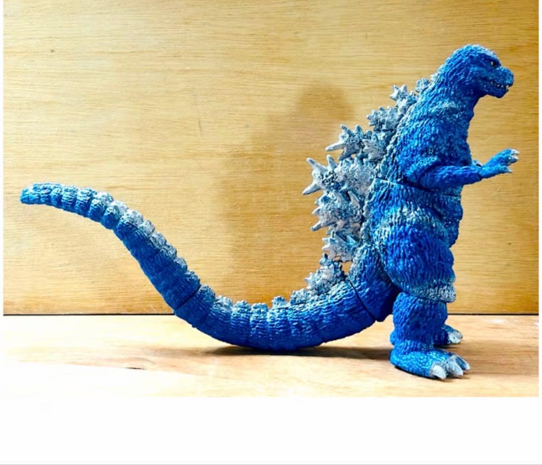 ドリームプラネット 1984 ゴジラ ソフビキット ブルー