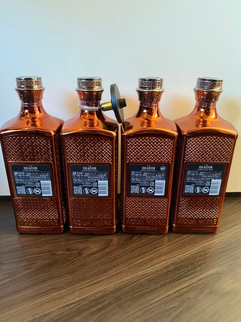 【THE DEACON】ウイスキー 4本セット