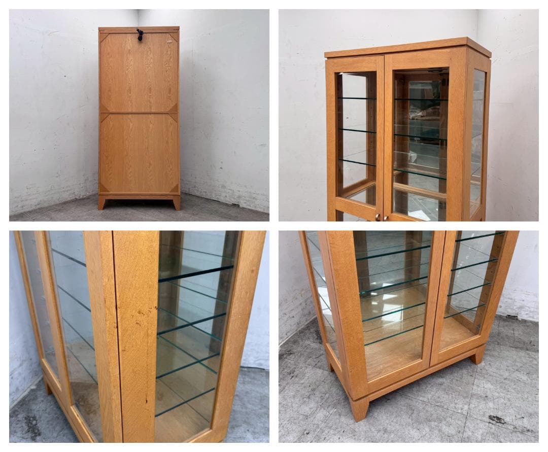 T7085☆美品☆ヨコマク☆スティル☆ドキュリオケース☆飾り棚☆キャビネット☆