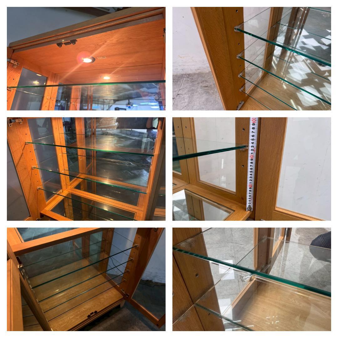 T7085☆美品☆ヨコマク☆スティル☆ドキュリオケース☆飾り棚☆キャビネット☆