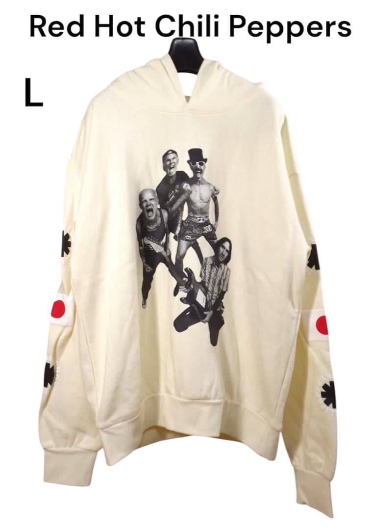 新品 レッチリ アンリミテッド ラブ 東京 クリーム フーディ パーカー ツアー