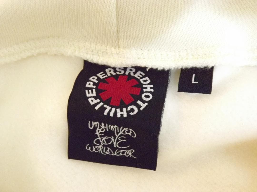 新品 レッチリ アンリミテッド ラブ 東京 クリーム フーディ パーカー ツアー