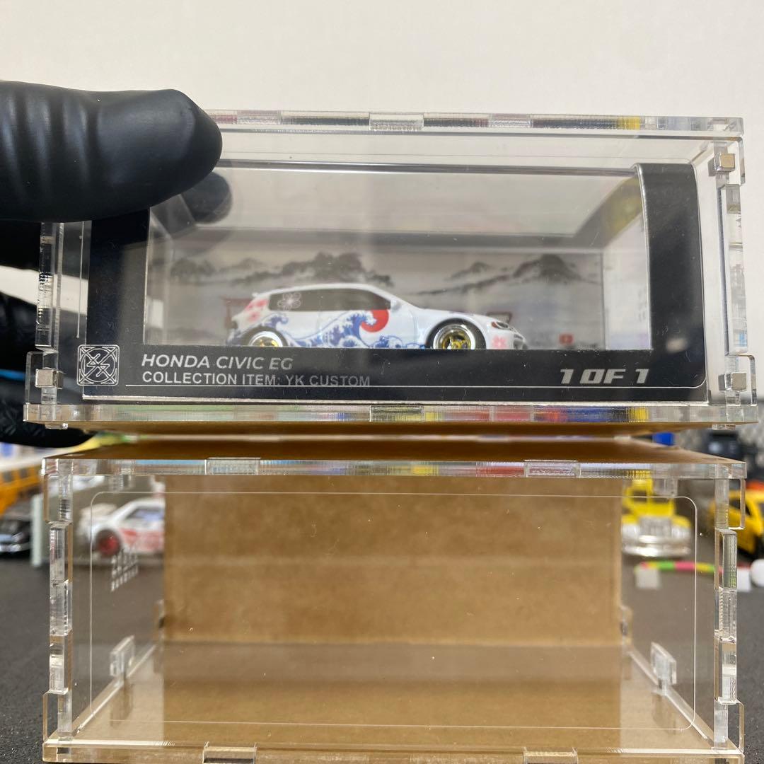 ホンダ シビック EG サクラ カスタム　+ カスタムアクリルケース