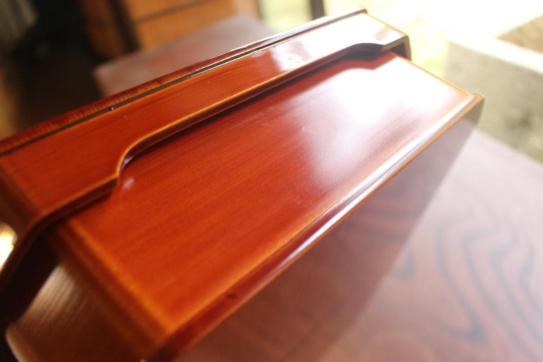 極小傷有！上質拭き漆の美しい春慶塗の大徳寺重（検懐石道具茶道具お重重箱