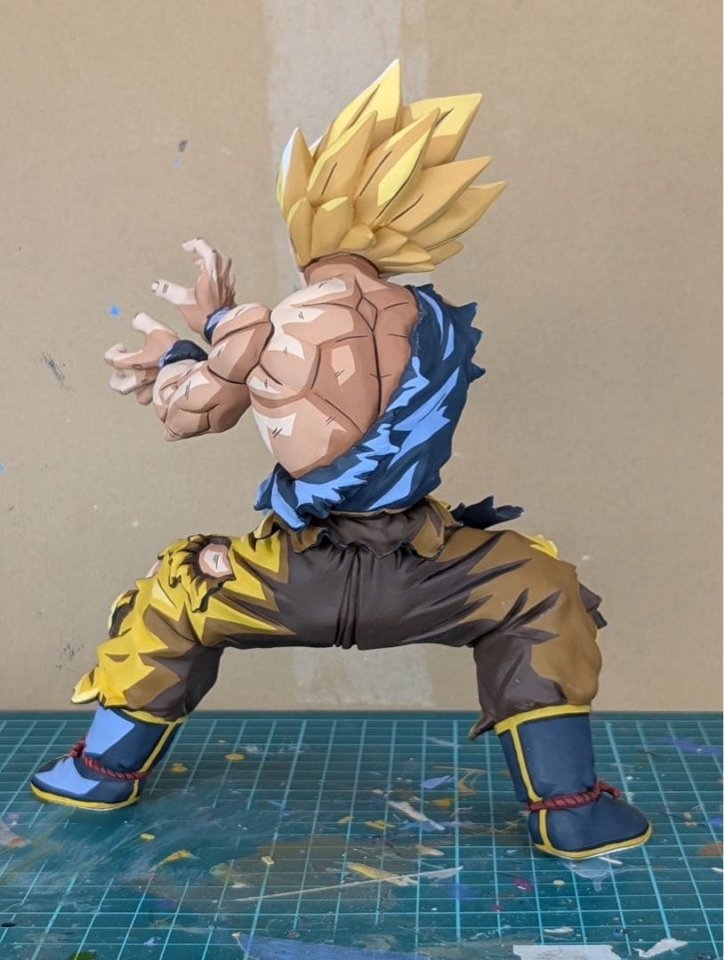 ドラゴンボールレジェンズ 超サイヤ人　孫悟空 フィギュア二次元彩色2Dリペイント