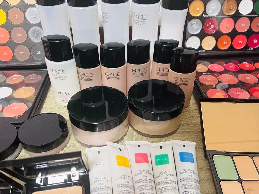 〖ブリディエ〗プロ用メイク教材セット 美容検定対応